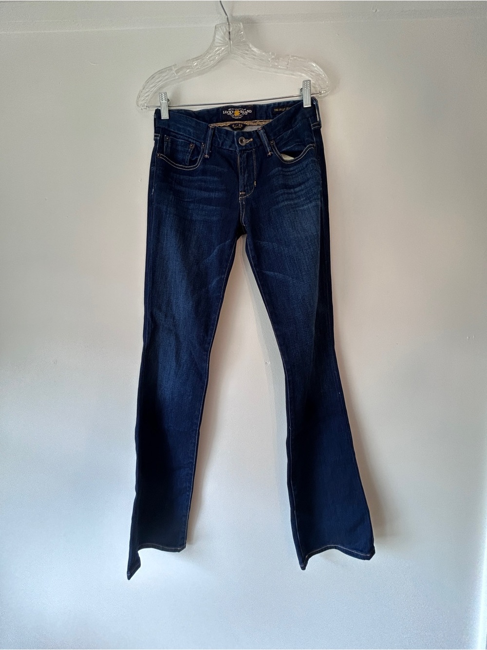 Lucky Brand Sweet Jean Boot Dark Wash Bootcut Jeans Size 0/25